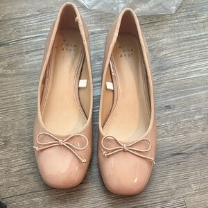 A New Day Women's Blush Flats with Bow